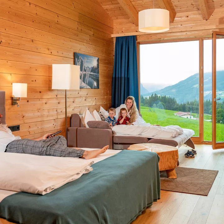 Kamer of appartement bij Rittis Alpin Chalets