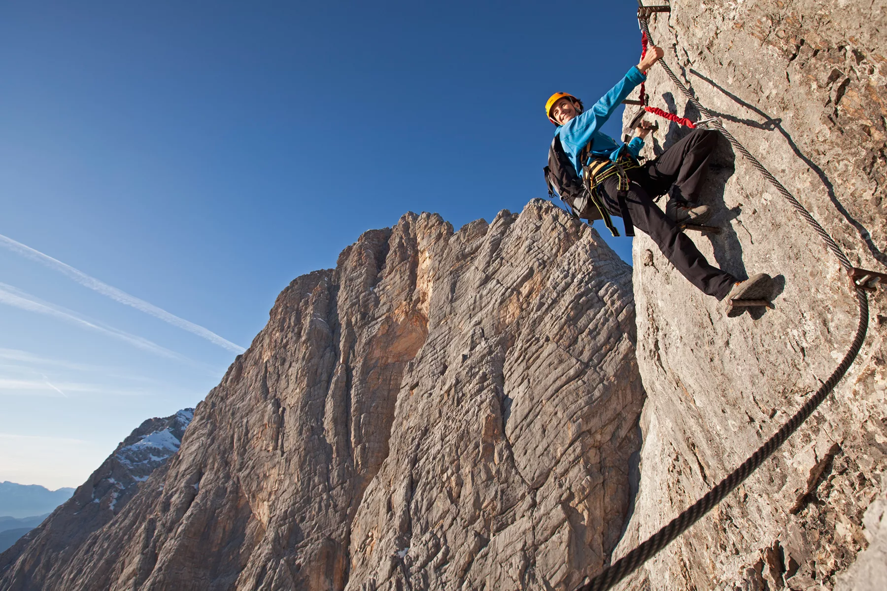 Скалолазание и via ferrata