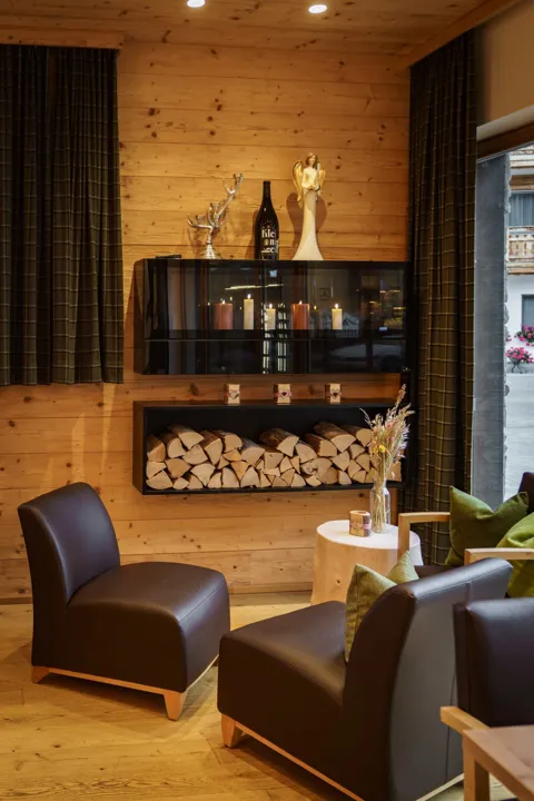 Ristorante o sala colazione dei Rittis Alpin Chalets